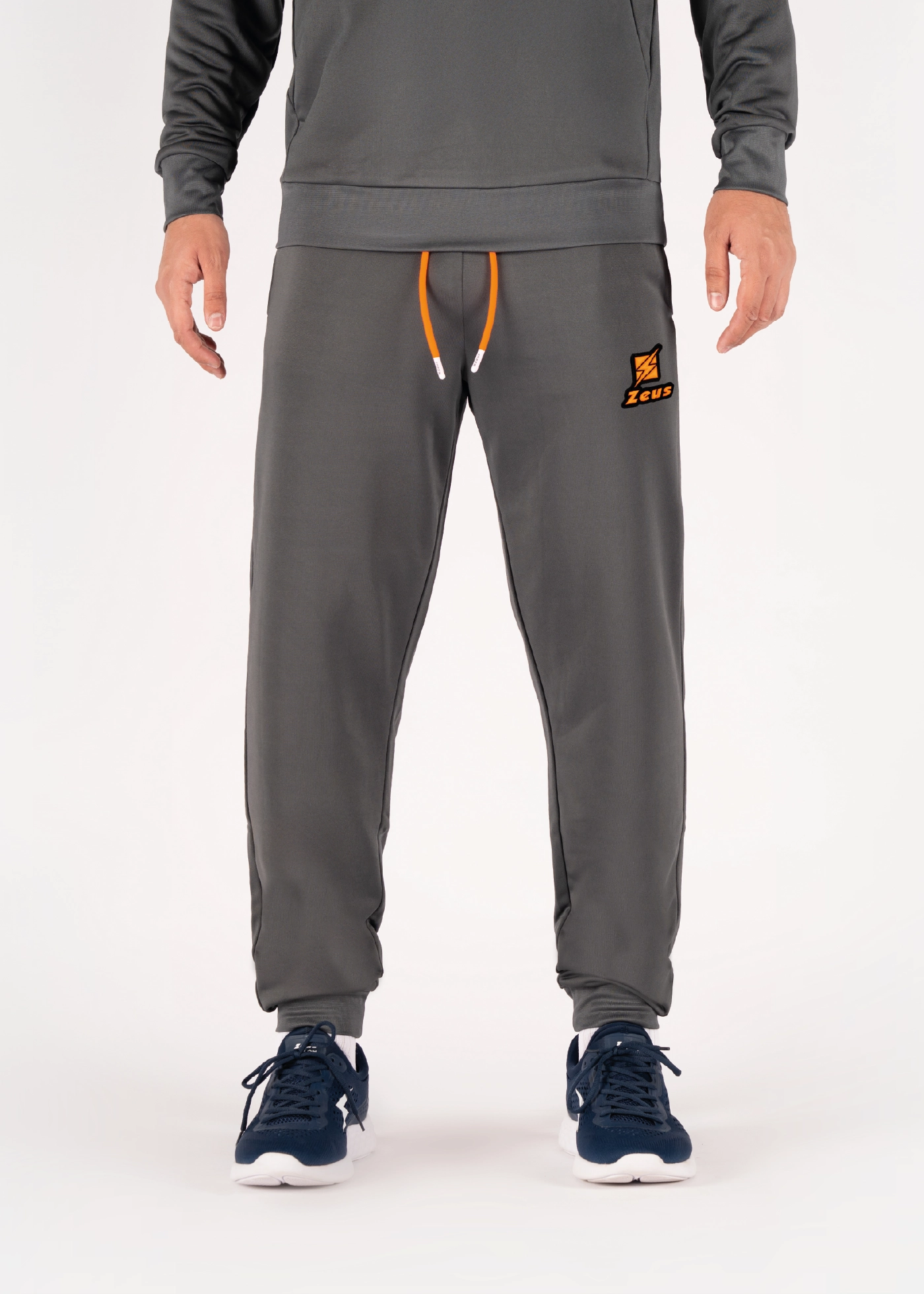 DARK GREY/FLUO ORANGE